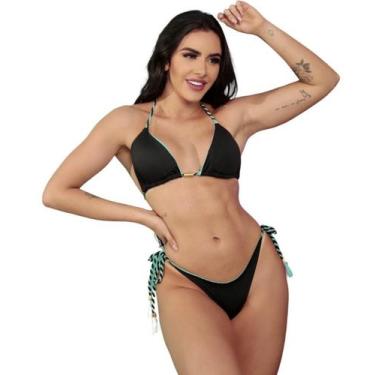 Imagem de Biquíni Empina Bumbum Preto - Meu Biquinni, GG