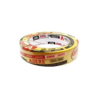 Imagem de Fita Crepe Automotiva Amarela 18mm x 40m - Alta Performance para Funil