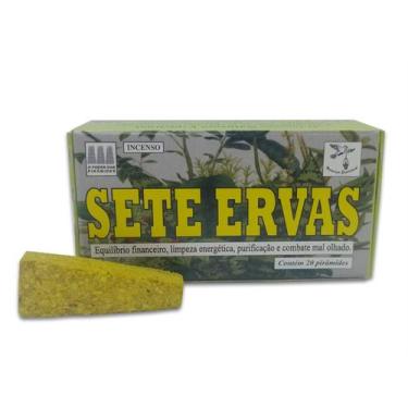 Imagem de Defumador Caixa Sete Ervas 20 Unidades Natureza Espiritual