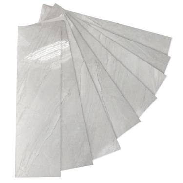 Imagem de Tijolinho Marmore Acinzentado Adesivo Flexivel p Parede 30x7,5cm - 144