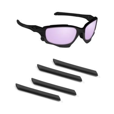 Imagem de Handwith 2 pares de meias de silicone macio para óculos de sol Oakley Jawbone/jaqueta de corrida/jaqueta dividida, antiderrapante, ajuste confortável, óculos, braço, peças sobressalentes, kit de