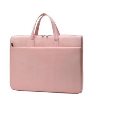 Imagem de Capa de Notebook，Pasta Maleta para Notebook 14'' com AlçA E Forrada(Rose-pasta14)