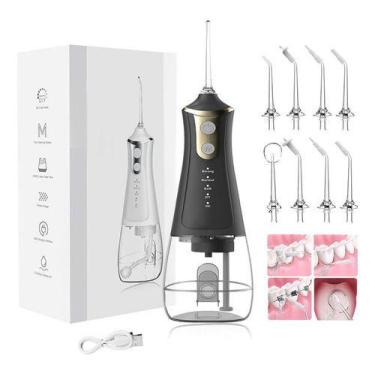 Imagem de Jato D'água Irrigador Oral Higiene Limpeza Bucal E Dental - Home Goods