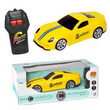 Imagem de Brinquedo Carrinho De Corrida Radical Infantil Com Controle Sem Fio Es
