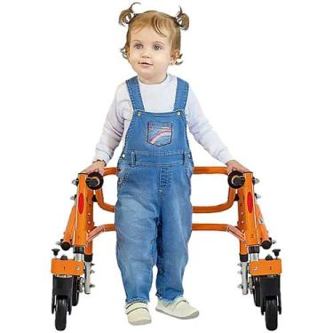 Imagem de Andador Posterior de Alumínio com 4 rodas Mercur - PP