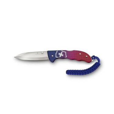 Imagem de Canivete Evoke Alox Azul e Vermelho 3,5" - Victorinox