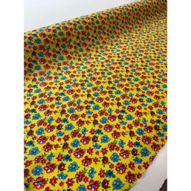 Imagem de 3M tecido chita, chitão 100% poliéster ou (3,00m x 1,50m ) - Impacto t