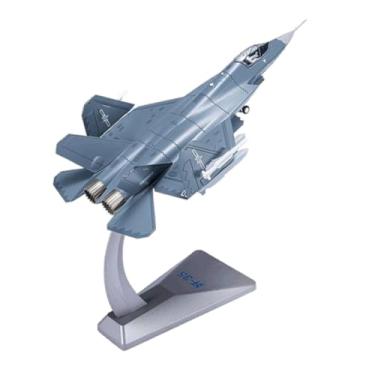 Imagem de YIJU Avião de j35 fundido com expositor, decoração de mesa, lembrança, modelo de liga metálica para prateleira de escritório, café, 27x19x22cm