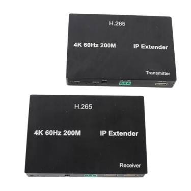 Imagem de Generic KVM USB Extender, Over Cat 6 Plug and Play KVM Ethernet Adapter para Mouse (Plugue nos EUA)