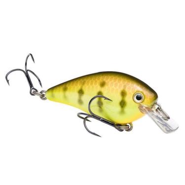 Imagem de (Chartreuse Perch) - Strike King Square Bill 1.0 Crankbait