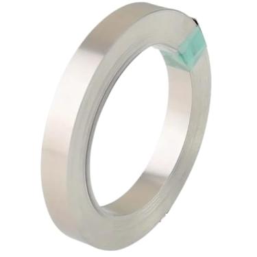 Imagem de Tira de níquel 99,6% puro para aba de solda para lítio de alta capacidade, bateria Li-Po, pacote de bateria e soldagem a ponto, 18650 21700 26650 (rolo, 100, 1 x 10 x 10 m/32')