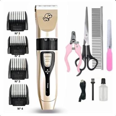Imagem de Kit Tosa Pet Completo e Silenciosa Bivolt - LIPPIN
