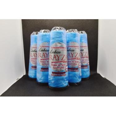 Imagem de Linha Rayza Artesanato Baby Fina Tex 144 Cor 028-ul Royal - Rayza Tape