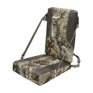 Imagem de rockible Almofada de assento ultraleve dobrável com encosto almofada de arquibancada para acampamento de campo de aventura atividades ao ar livre