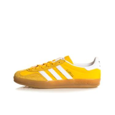 Imagem de adidas Tênis masculino Gazelle Indoor, Amarelo/branco nuvem/quase amarelo, 42