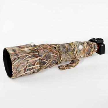 Imagem de CHASING BIRDS Capa protetora de lente à prova de chuva à prova de chuva para Sony FE 600 mm F4 GM OSS (camuflagem palheta, com 1,4X e 2,0X TC)