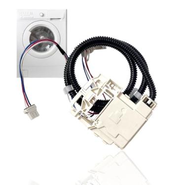 Imagem de FUZIDDN WH08X33879 Conjunto de trava de tampa de arruela - Mola de aço inoxidável e à prova d'água IP55, certificação UL para modelos GE PTW600/PTW700/PTW900, GTW220/GTW385, HTW265 (substitui