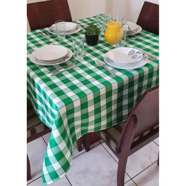 Imagem de Toalha De Mesa Xadrez Italiana10 Lugares Restaurante Cantina