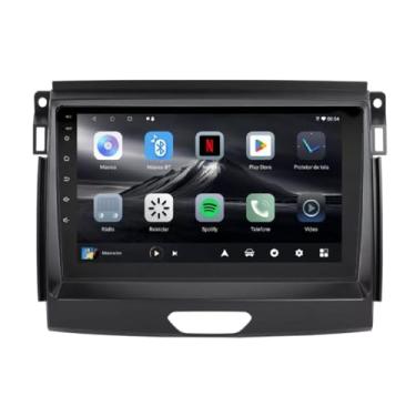 Imagem de Central Multimídia Ranger XLS 2017 2018 2019 2020 2021 2022 Adak G2 Tela de 9" QLED 2GB de RAM 64GB Android Auto e Carplay + Câmera de ré - PLAY-2964/G2