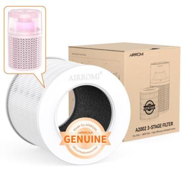 Imagem de Filtro de reposição para purificador de ar AIRROMI A2002 HEPA, 1 pacot