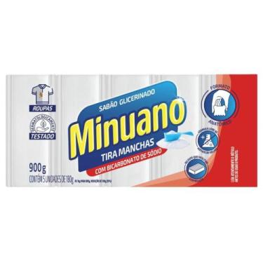 Imagem de Sabão em Barra Glicerinado Minuano Tira-Manchas 900g