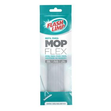 Imagem de Refil Para Mop Flex - Flash Limp Cor Cinza - Flashlimp