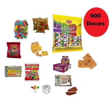 Imagem de Kit Festas Crianças - Pipoca, Geladinho, Pirulito - 60 uni - MOR