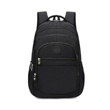Imagem de Mochila Grande Feminina Trabalho Escola Notebook Cinza - M3M