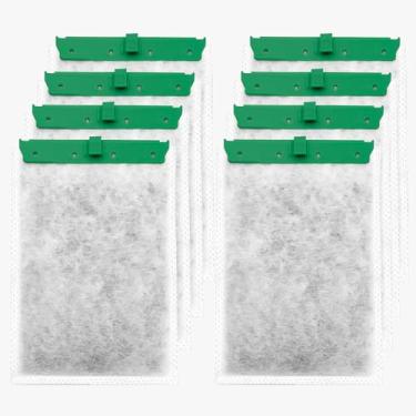Imagem de Aquarium 8 cartuchos de filtro médios compatíveis com filtros Whisper 10i IQ10 PF10 filtros de energia