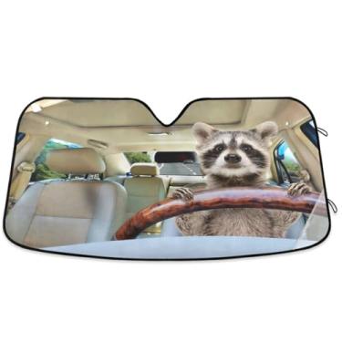 Imagem de Protetor solar feminino Oarencol para carro, para-brisa, para-sol, proteção solar UV para manter o seu veículo fresco (55" x 27,6")Oarencol 55x27.6 inch g55352159p504c539s1091