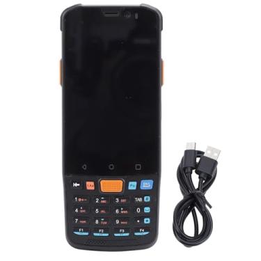 Imagem de Scanner de código de barras 4G Full NetCom para Android 11 4G RAM 64G ROM NFC Bluetooth Função Handheld PDA Scanner com teclado numérico