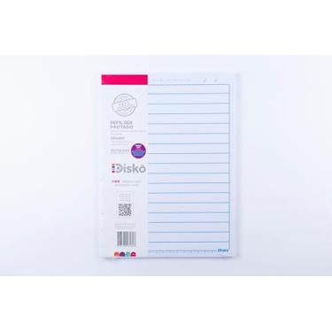 Imagem de Diskô – Refil para Caderno Inteligente Ser Pautado 50 Folhas 90G G – Reposição para Anotações
