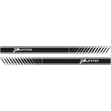 Imagem de Adesivo Fiat Punto Faixa Lateral - Cromo Sign