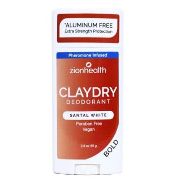 Imagem de Desodorante Zion Health Clay Dry Bold-Santal White 79 g. Bastão