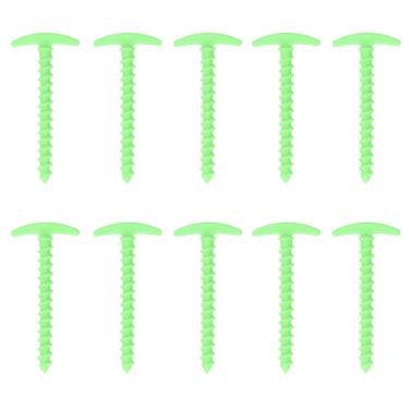 Imagem de Fafeicy Antecedores de Tenda 5.7in, âncoras de Terra Em Espiral Duráveis ​​para Tendas e Dosséis, Leves e Fáceis de Usar Ao Ar Livre (Verde)