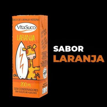 Imagem de Suco 100 Natural Vita Suco de LARANJA  Sabor, Saúde e Diversão para To