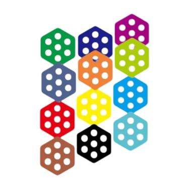 Imagem de predolo 12x Almofadas de Tração Hexagonais, Almofadas de Premium para Surfe, Aderência de para Pranchas de Skimboard Funboard