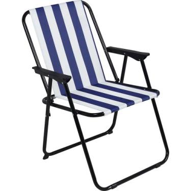 Imagem de Cadeira Alta Dobrável de Ferro Spring Cores Sortidas Bel, Único