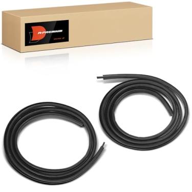 Imagem de A-Premium 2 peças de tiras de vedação de remoção de clima para porta de carro compatíveis com Dodge Ram 50, carregador, Dakota, D100 D200 D300 Pickup, Ramcharger, Rampage, W100 Pickup, W200, W300