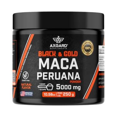 Imagem de Maca Peruana 5000mg - Importada - Maca Peruana Black e Gold -250g - Matéria Prima Importada - Para Homens e Mulheres - Axgard Suplementos.
