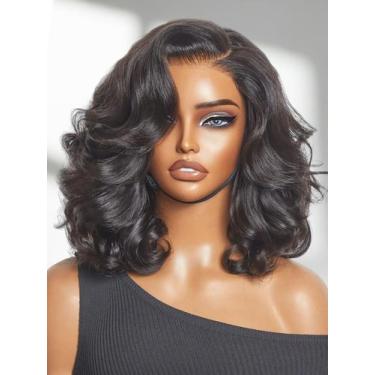 Imagem de Peruca LUVME HAIR Loose Wave 30 cm 100% cabelo humano com renda fronta
