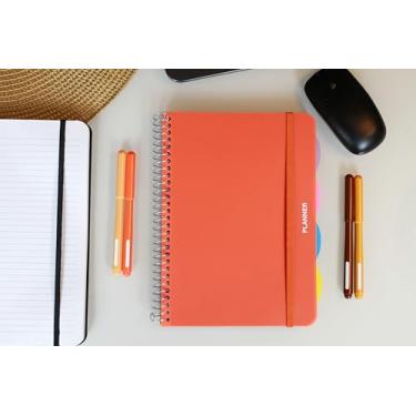 Imagem de Confetti - Agenda Planner Semanal Splash Laranja