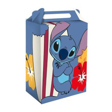 Imagem de Caixa Lembrancinha Festa Stitch 8 Uni Festcolor - Inspire sua Festa Lo