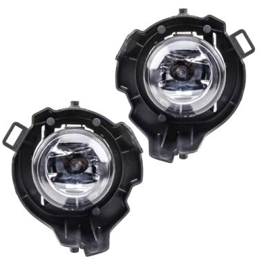 Imagem de TRQ Conjunto de faróis de neblina compatível com Nissan Armada NI2592129 NI2593129 2008-2015