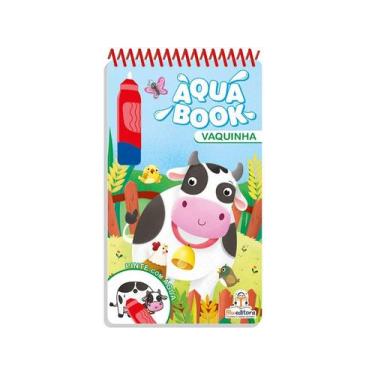Imagem de Aqua Book - Pinte com água - Vaquinha - Blu Editora