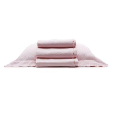 Imagem de Colcha Piquet Queen Capela Tognato Rosa Bambina 2,40X2,60 M
