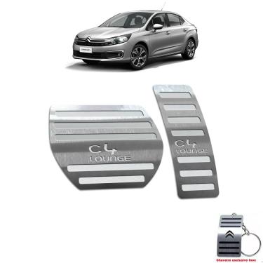 Imagem de Pedaleira Citroen C4 Lounge Automatico Aço Inox