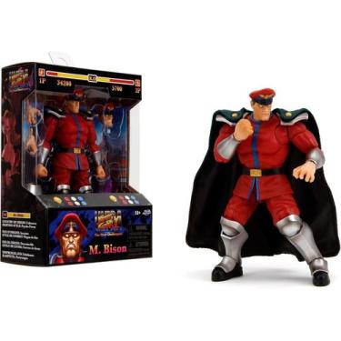 Imagem de Figura Articulada M. Bison Street Fighter II Ultra Jada - Jada Toys