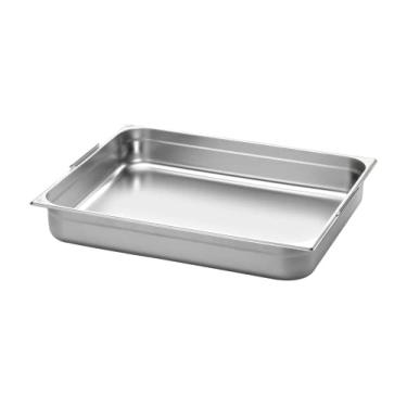 Imagem de Conjunto de Cubas 10 peças Tramontina GN 1/1 em Aço Inox com Alças Móveis Profundidade 100 mm - Aço 430