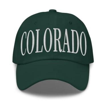 Imagem de Merch Town Boné Colorado bordado Colorado Dad Hat, Abeto, tamanho �nico